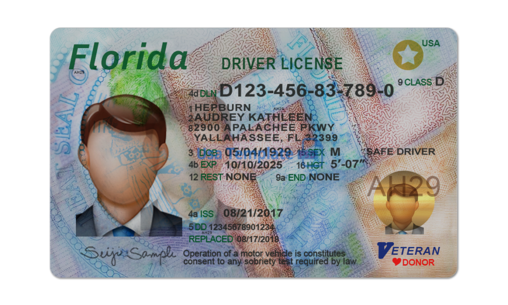 driver license psd free